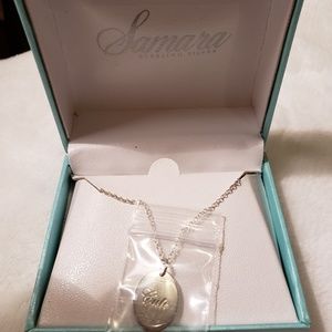 Sterling Silver "Cute" Necklace F25